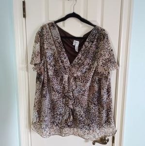 J.B.S. LTD Women Ruffled Blouse